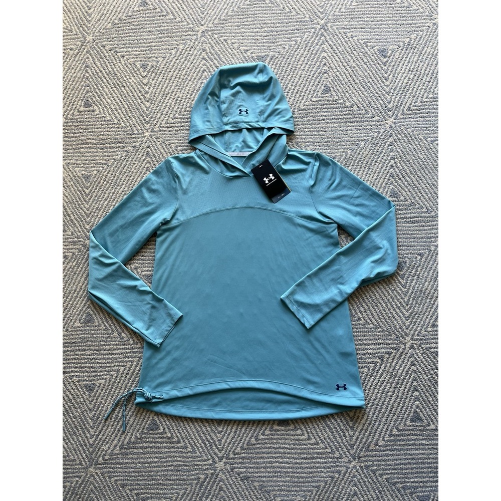 Women's Under Armour SO-CHILL SHORE BREAK‎ HOODIE NWT - Small - Green